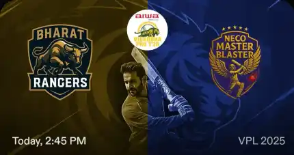 Bharat Rangers vs NECO Master Blaster